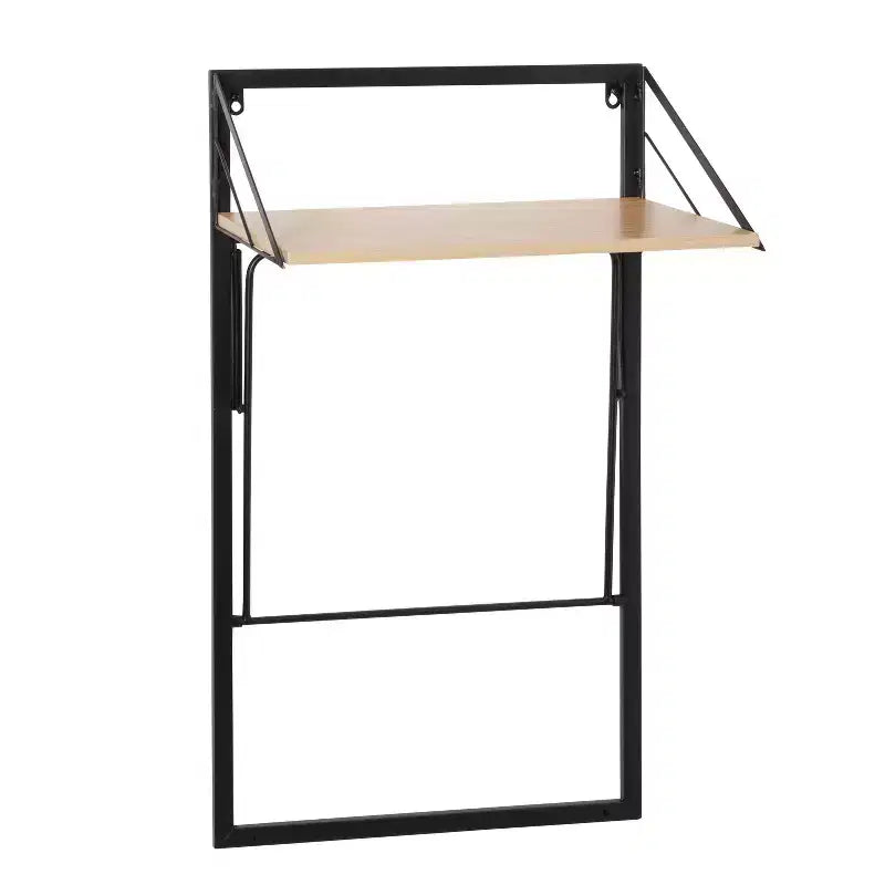 Étagère de buanderie avec panier à linge Honey-Can-Do chêne clair