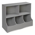Badger Basket MultiBin Storage Cubby Gray