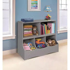 Meuble de rangement à bacs multiples Badger Basket gris