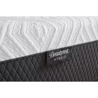Matelas Beautyrest Hybrid 10 po fermeté moyenne - Très grand format : mousse à mémoire de forme, ressorts ensachés, housse amovible, garantie de 10 ans