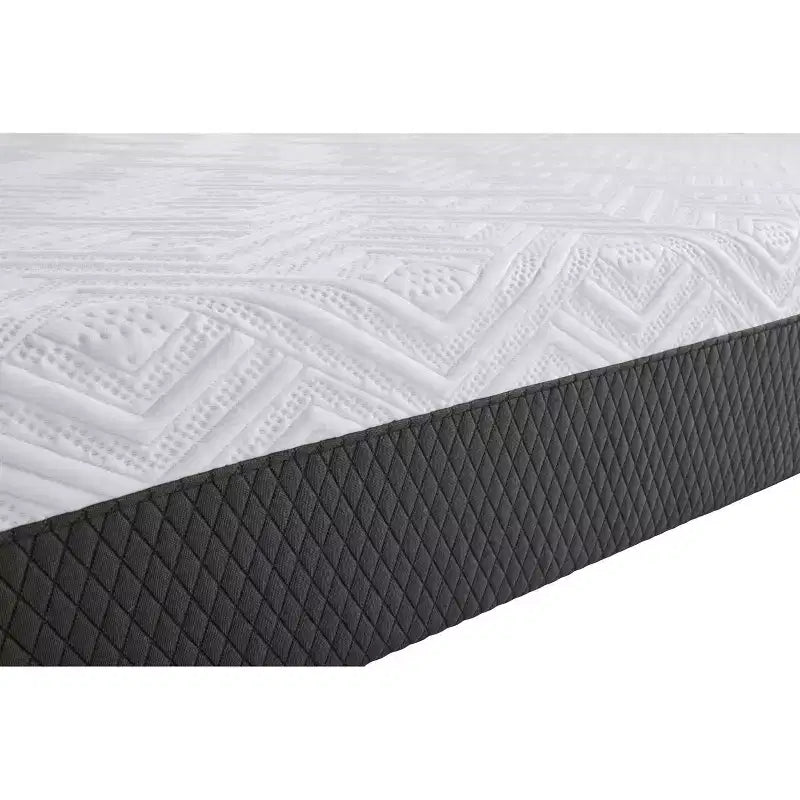 Matelas Beautyrest Hybrid 10 po fermeté moyenne - Très grand format : mousse à mémoire de forme, ressorts ensachés, housse amovible, garantie de 10 ans