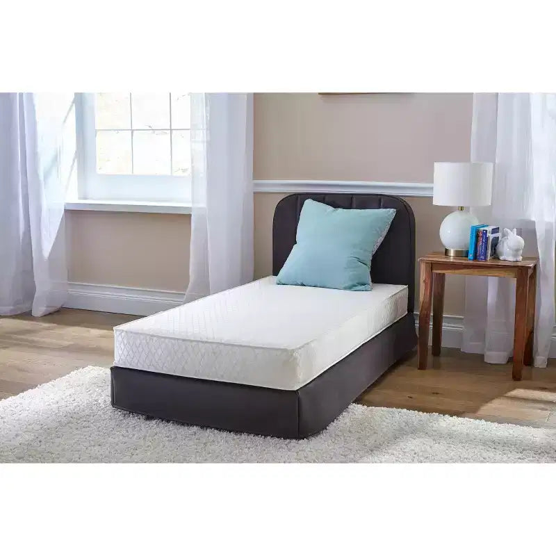 Matelas de crèche et de bambin Sealy Soybean Plush en mousse : hypoallergénique, housse imperméable, ferme, 5 pouces d'épaisseur
