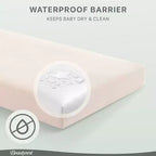 Matelas hybride certifié biologique PureEarth de Beautyrest pour lit de bébé et tout-petit de 10 cm : Ferme, mousse de latex, respirant