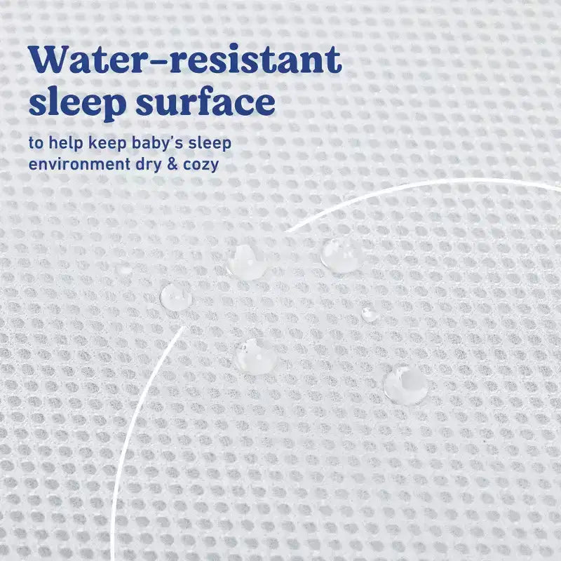 Matelas de lit de bébé et de tout-petit Graco Basics 5" en maille : Ferme, résistant à l'eau, matelas en fibres, 3,4 kg