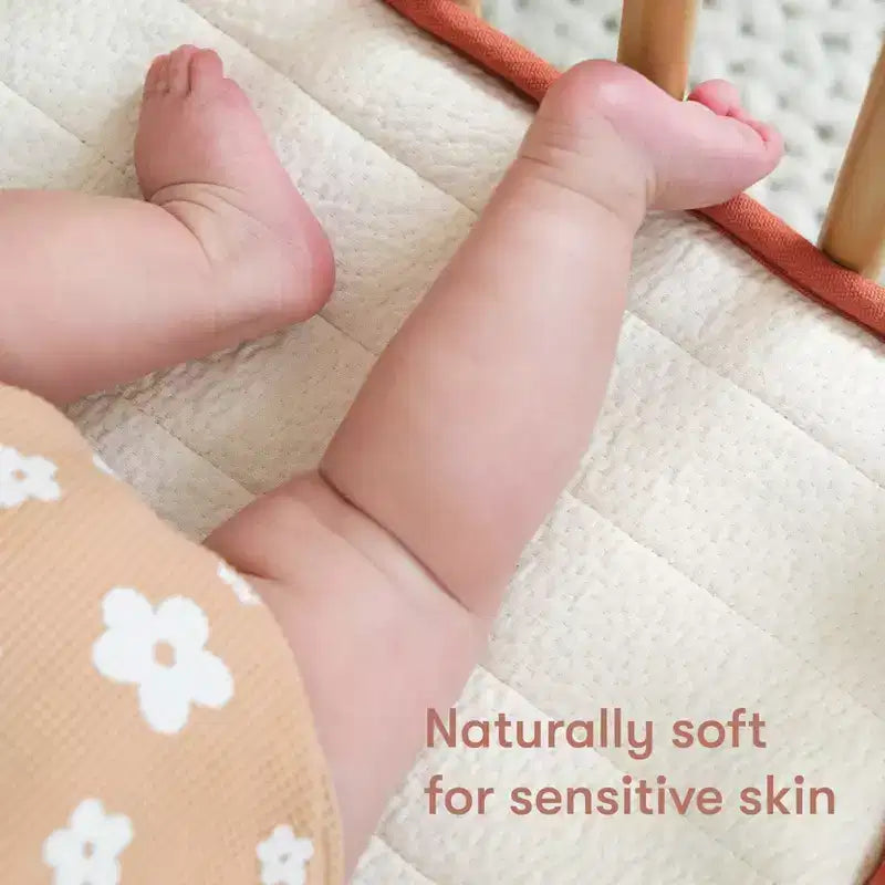 Matelas pour lit de bébé Babyletto x Avocado Organic Mini - Blanc : Fermeté moyenne, respirant, mousse à mémoire de forme, 10,4 kg
