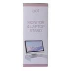 Support d'écran et d'ordinateur portable iJoy Elevate pour ordinateurs portables jusqu'à 17" – Opal Sky