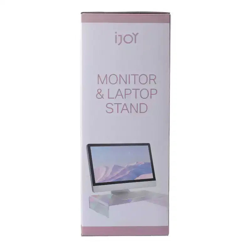 Support d'écran et d'ordinateur portable iJoy Elevate pour ordinateurs portables jusqu'à 17" – Opal Sky