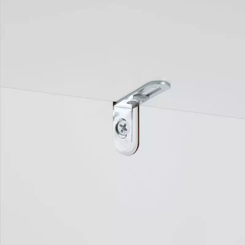 Armoire de rangement étroite à une porte RiverRidge Ashland pour salle de bain et buanderie avec étagères réglables - Blanche
