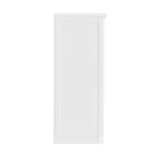 Meuble de rangement de salle de bain de luxe Alaterre Furniture 17 po x 29 po, blanc