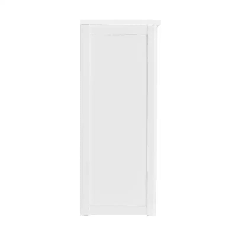 Meuble de rangement de salle de bain de luxe Alaterre Furniture 17 po x 29 po, blanc