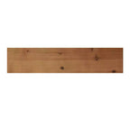 Kate & Laurel All Things Decor, lot de 2 étagères murales en bois Solomon, 68,6 x 21,1 cm, marron/noir : cadre en métal, aucun assemblage requis