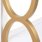 Étagère en bois à 3 niveaux blanc 28" x 8" x 31" Ring - Kate & Laurel All Things Decor : Rangement décoratif Mid-Century