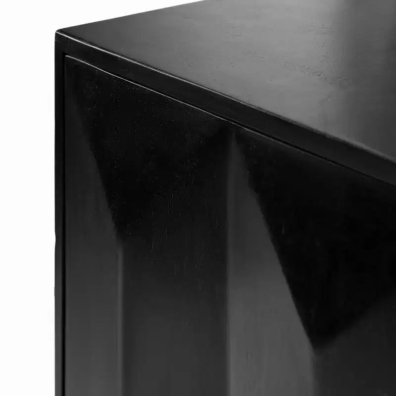 Kate & Laurel All Things Decor Armoire murale deux portes Ranier noire 30 po x 10 po x 14 po