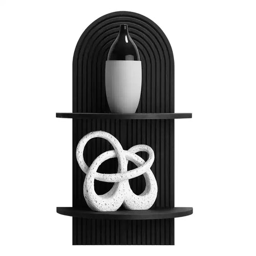 Étagère murale Lunar Ledges American Art Decor noire