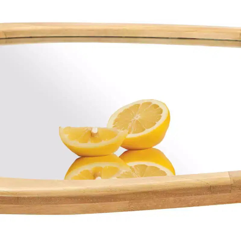 Miroir mural pavé WallBeyond 19,5"x30,5" Noyer brun