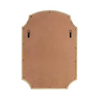 Miroir Arqué en Bois Carlow Naturel 23"x32" Kate & Laurel All Things Decor