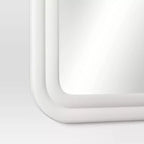 Miroir mural texturé 24 po x 36 po blanc - Threshold™