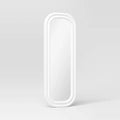 25"x65" Textured Floor Mirror White - Threshold™
