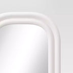 Miroir pleine longueur texturé 25"x65" blanc - Threshold™