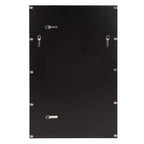 Miroir mural rectangulaire Reese 35,75"x23,5" Howard Elliott avec cadre en marbre noir
