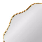 Miroir festonné ovale Viona or 24"x34" Kate & Laurel All Things Decor