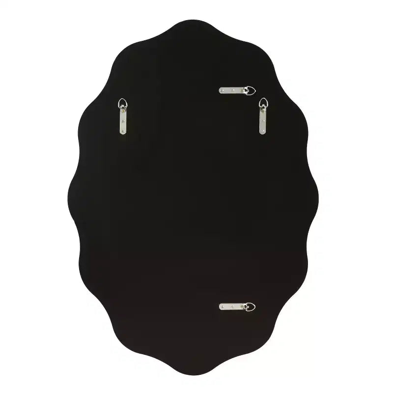 Miroir festonné ovale Viona or 24"x34" Kate & Laurel All Things Decor