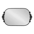 Kate & Laurel All Things Decor Miroir mural Arendahl Capsule 24"x41" Noir