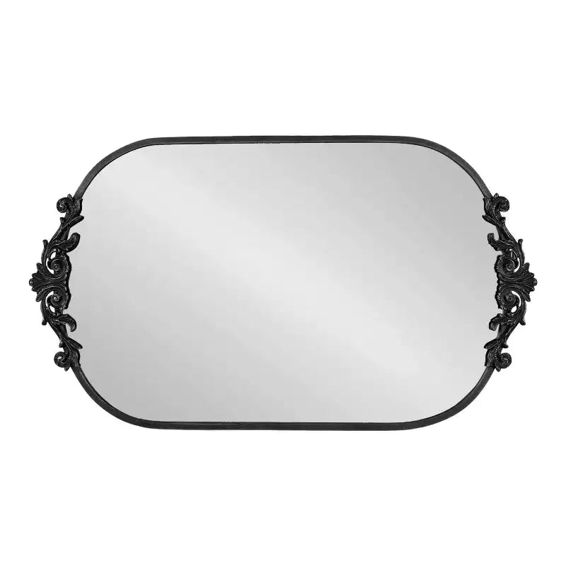 Kate & Laurel All Things Decor Miroir mural Arendahl Capsule 24"x41" Noir