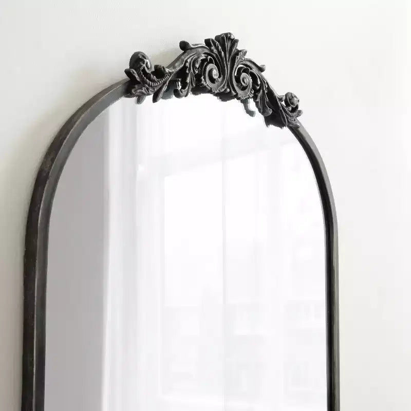 Kate & Laurel All Things Decor Miroir mural Arendahl Capsule 24"x41" Noir
