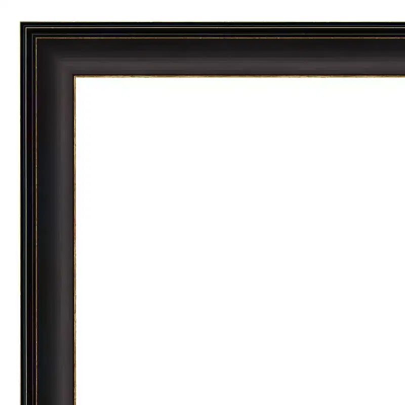Miroir mural trio 78,7 cm x 78,7 cm en bronze huilé non biseauté - Amanti Art : Moderne, encadré carré, en polystyrène, quincaillerie de montage incluse