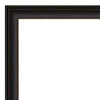 Miroir mural trio 78,7 cm x 78,7 cm en bronze huilé non biseauté - Amanti Art : Moderne, encadré carré, en polystyrène, quincaillerie de montage incluse