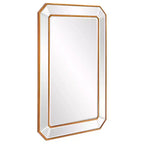 Miroir mural rectangulaire Leopold 36"x24" Howard Elliott
