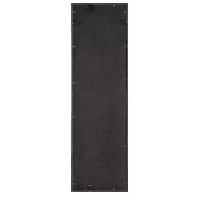 Miroir psyché Howard Elliott 48"x14" Cantera : Style moderne, cadre en fer, montage mural