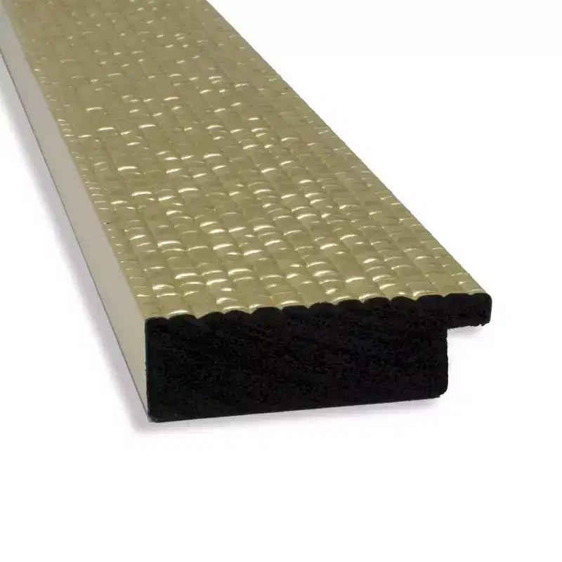 Miroir de porte pleine longueur doré mosaïque non biseauté de 18 po x 52 po - Amanti Art : à suspendre, cadre en polystyrène