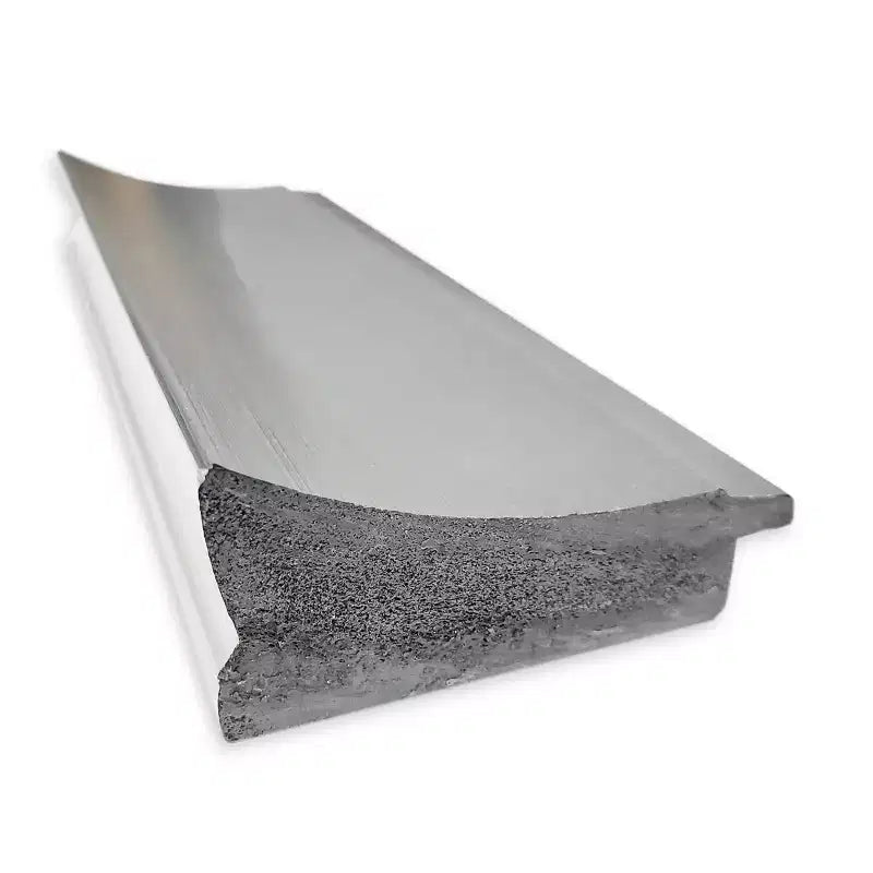 Miroir mural Flair en nickel poli non biseauté 30 po x 30 po - Amanti Art : Carré moderne, inclut le matériel de montage
