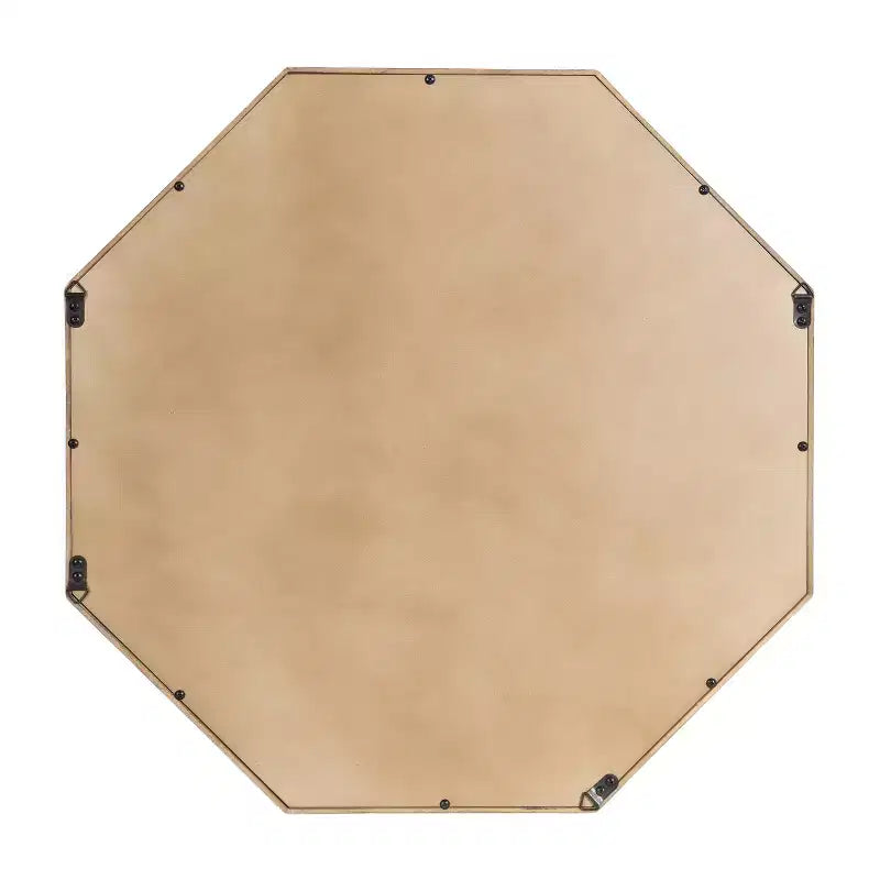 Kate & Laurel All Things Decor Miroir mural Occonor 71x71cm Bois Naturel : Style transitionnel moderne, aucun assemblage requis