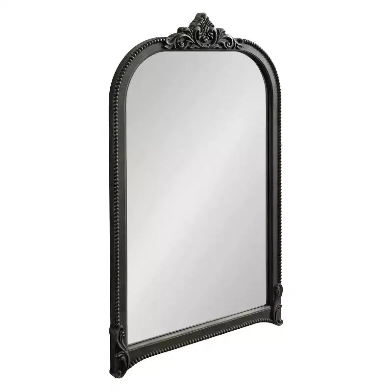 Kate & Laurel All Things Decor Miroir mural arqué Hubanks 24 po x 38 po Noir