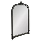 Kate & Laurel All Things Decor Miroir mural arqué Hubanks 24 po x 38 po Noir