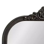 Kate & Laurel All Things Decor Miroir mural arqué Hubanks 24 po x 38 po Noir