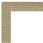 Miroir mural mosaïque doré sans biseau 42 po x 31 po - Amanti Art