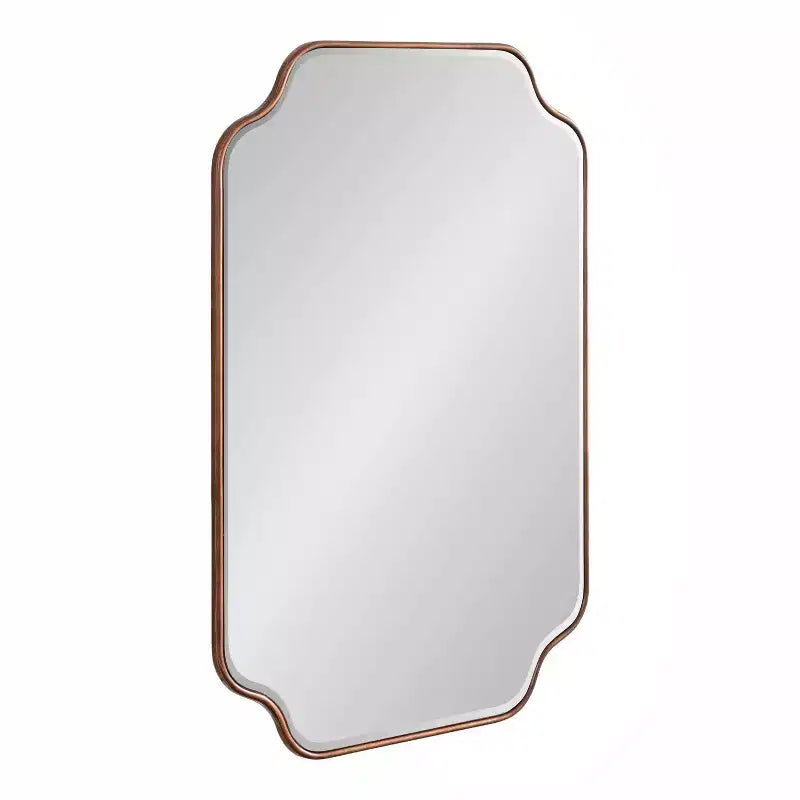 Kate & Laurel All Things Decor Miroir mural encadré Plumley 61 x 91 cm Bronze