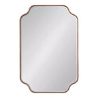 Kate & Laurel All Things Decor Miroir mural encadré Plumley 61 x 91 cm Bronze
