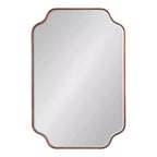 Kate & Laurel All Things Decor Miroir mural encadré Plumley 61 x 91 cm Bronze