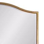 Kate & Laurel All Things Decor, Miroir mural décoratif encadré Sedelle biseauté 22"x36", doré
