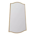 Kate & Laurel All Things Decor, Miroir mural décoratif encadré Sedelle biseauté 22"x36", doré