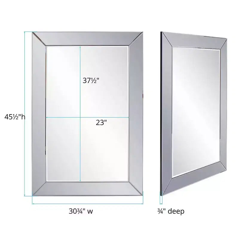 Miroir mural rond Howard Elliott 32"x32" avec cadre en fer or champagne : Style moderne, aucun assemblage requis, fixation murale
