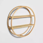 Étagère ronde en rotin pour enfants naturelle - Pillowfort™ : Étagère murale décorative, étagères flottantes, aucun assemblage requis