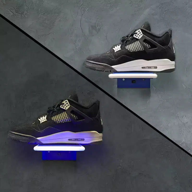 Sportopia Présentoir à chaussures 2 pièces avec éclairage LED