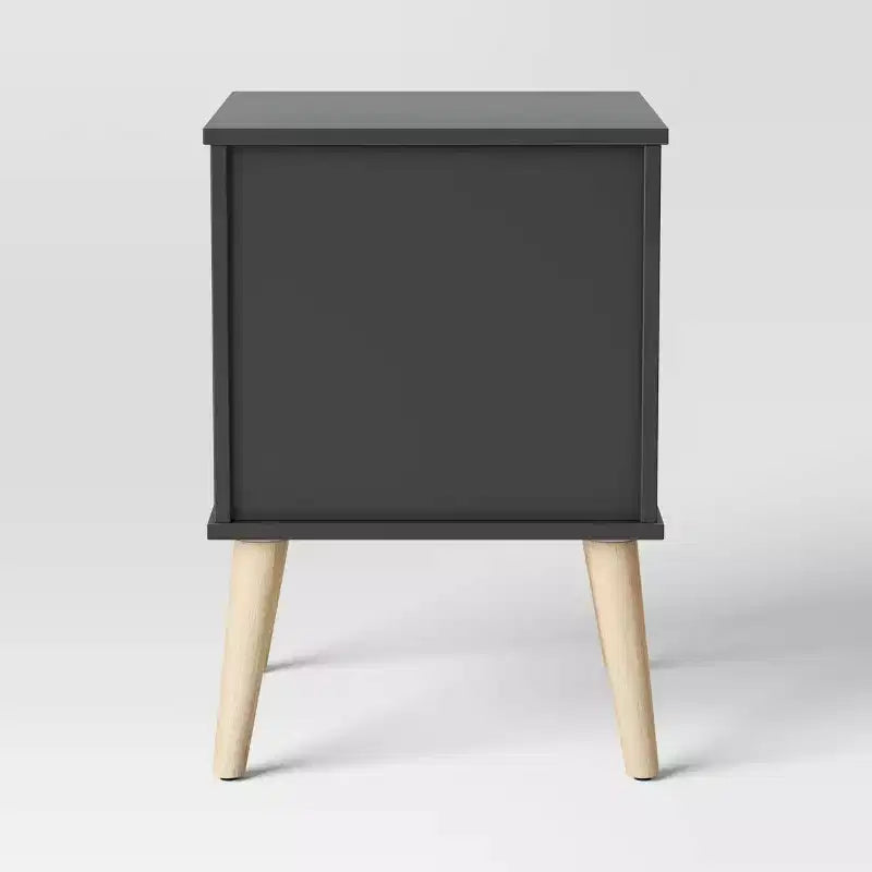 Table de chevet moderne pour enfants gris foncé - Pillowfort™