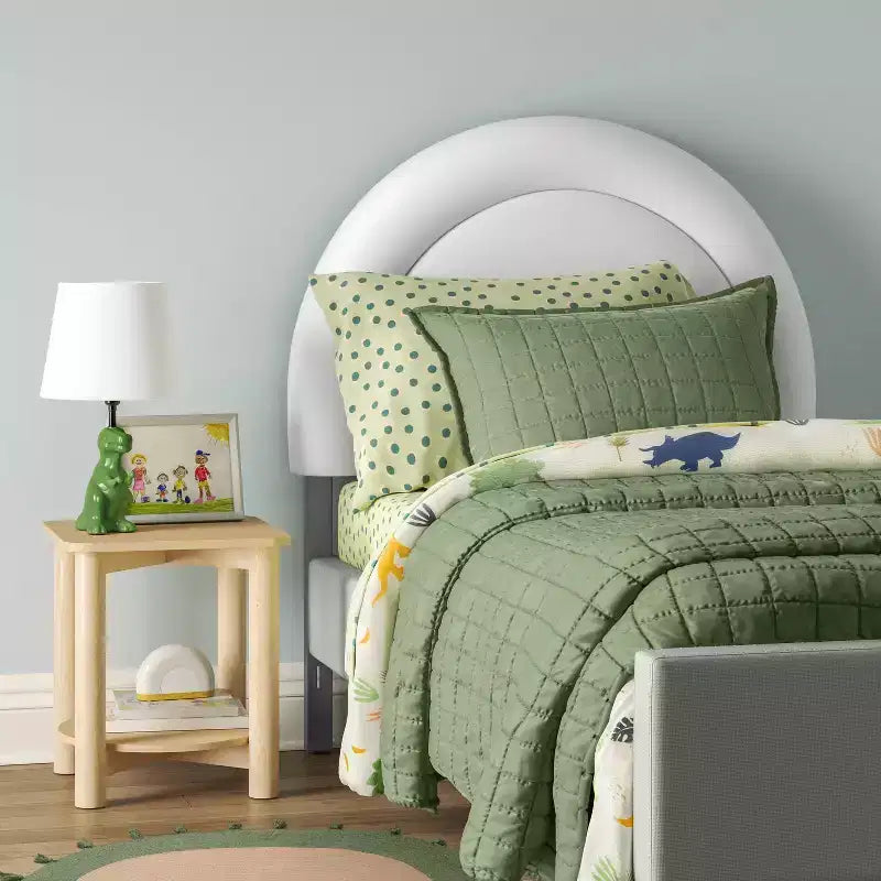 Tête de lit jumeau en velours Luxe ivoire - Pillowfort™